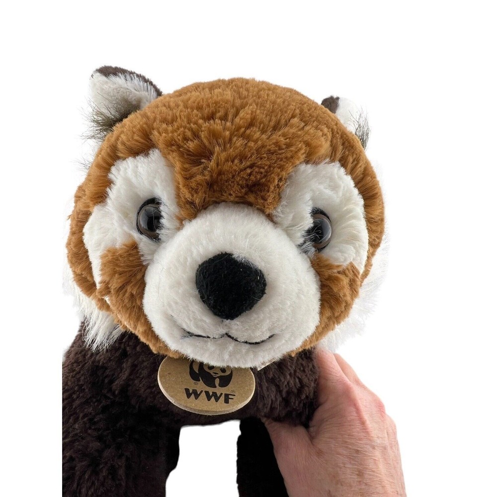 Stuffed Animal/ Plush Toy Build A Bear Work Shop WWF Retired Red Panda, EUC